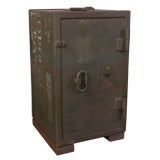 Vintage Industrial Strong Box / End Table