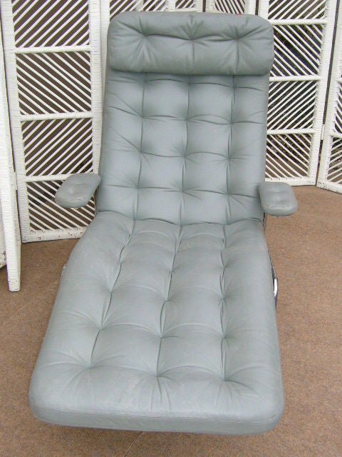 DUX Tufted Leather Lounge Sweden 1