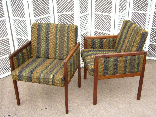 Fab 60's Danish Modern Mode Armchairs