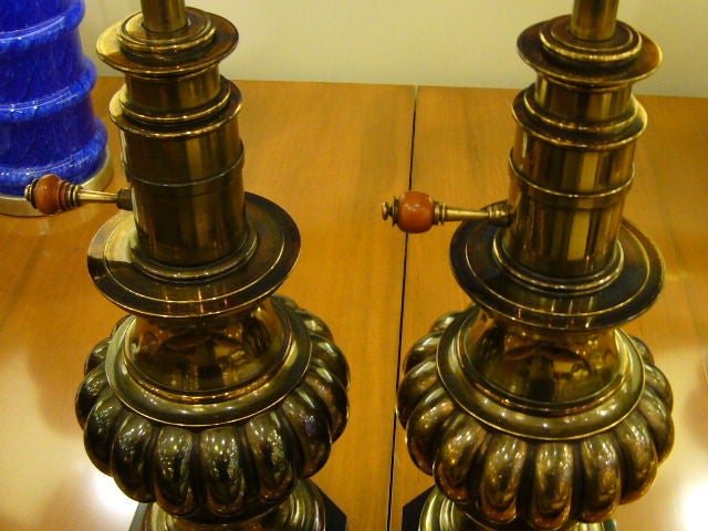 American Stunning Stiffel Brass Table Lamps