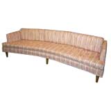 Classic Wormley Long Curved Sofa
