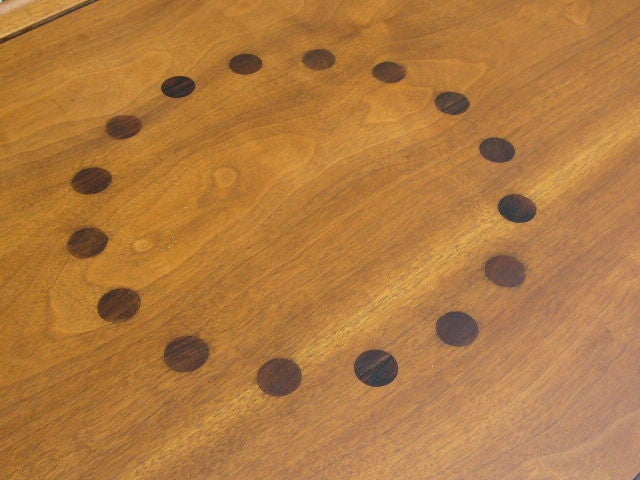 Mid-Century Modern Kip Stewart Long Board Coffee Table by Drexel