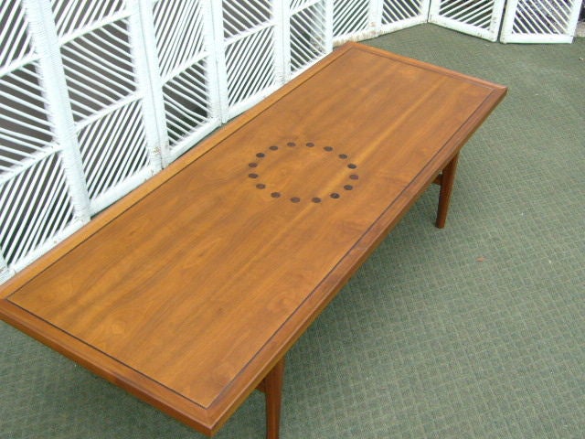 American Kip Stewart Long Board Coffee Table by Drexel