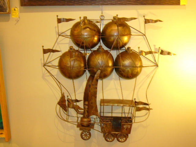 Wall Sculpture Fantastic Flying Machine