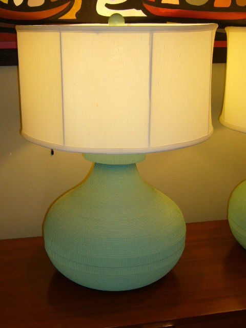 Unique Spiral Corrugated Paper Lamps