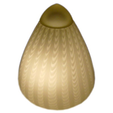 Unique Vistosi Murano Tear Drop Table Lamp
