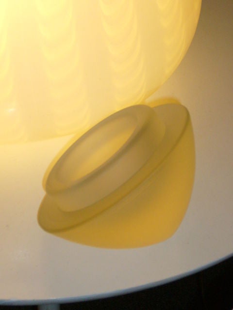 Blown Glass Unique Vistosi Murano Tear Drop Table Lamp