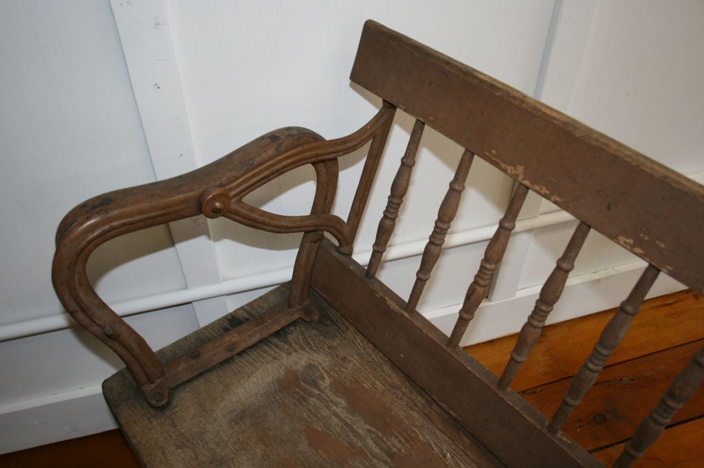 old train station bench for sale
