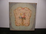 Antique FRENCH AUBUSSON GOUACHE PAINTING