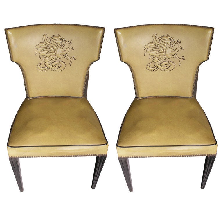PAIR OF 1950S KLISMOS CHAIRS