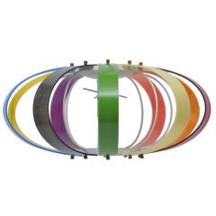 MODERN MULTI COLORED HANGING LIGHT