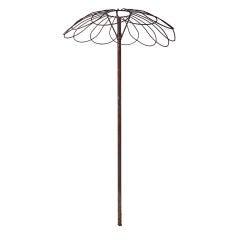 French Iron Rose Umbrella
