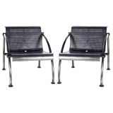 Pair of Metal Yacht Chairs