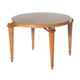 Round Oak Table