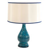 Vibrant Blue Accolay Lamp