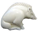 Lemanceau French Art Deco Ceramic Boar