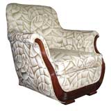 French Art Deco Grand Club Chair