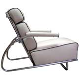 Gilbert Rohde American Art Deco Adjustable Lounge Chair 1934