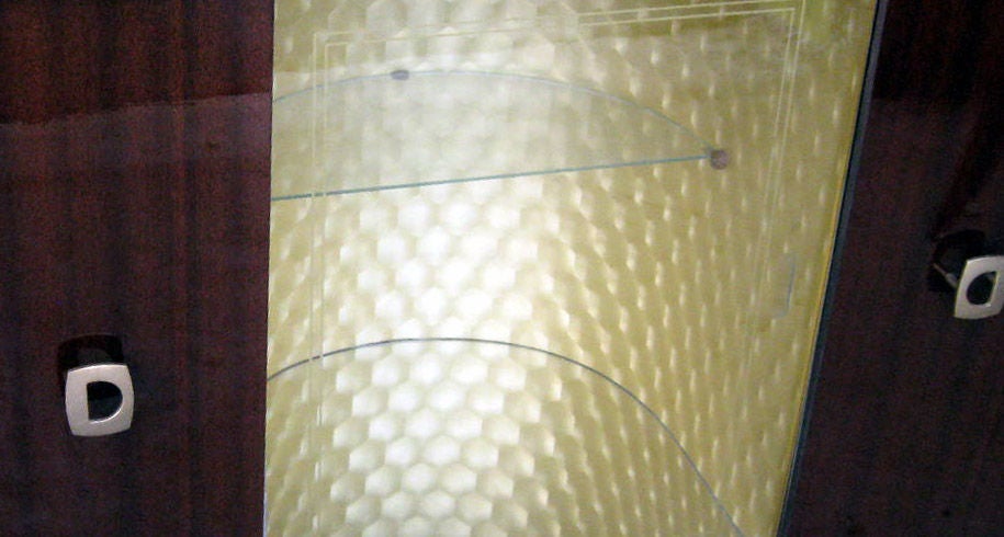 Italian Art Deco Rosewood Rolling Bar Cart