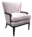 American Art Deco Fan Armchair