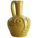 Swedish Art Deco glazed ceramic vase by Jerk Werkmaster, Nittsjo