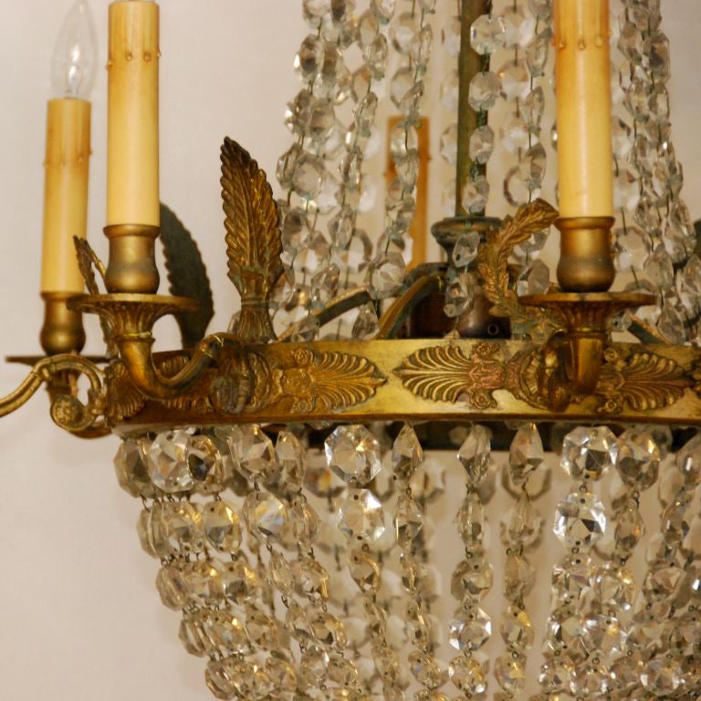 Empire style chandelier