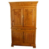 French pine cabinet