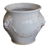 Antique French garden urn