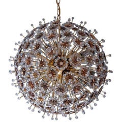 Vintage Swarovoski Crystal Sputnik Sphere Chandelier by Schonbek