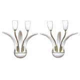 Pair of Tole Sconces
