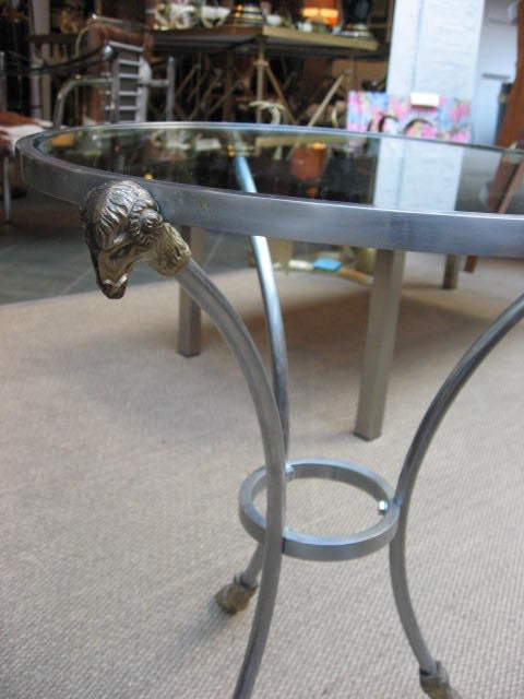 Rams Head Hooved-Foot End Table(s)