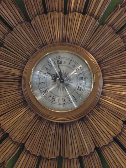 Monumental Starburst Wall Clock