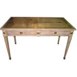 Jansen Desk with Greek key detail, signed