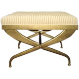 Gilt Taboret  Bench by Drexel