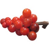 Large Red Decorative Vintage Grapes