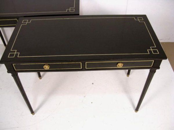 black lacquer desk