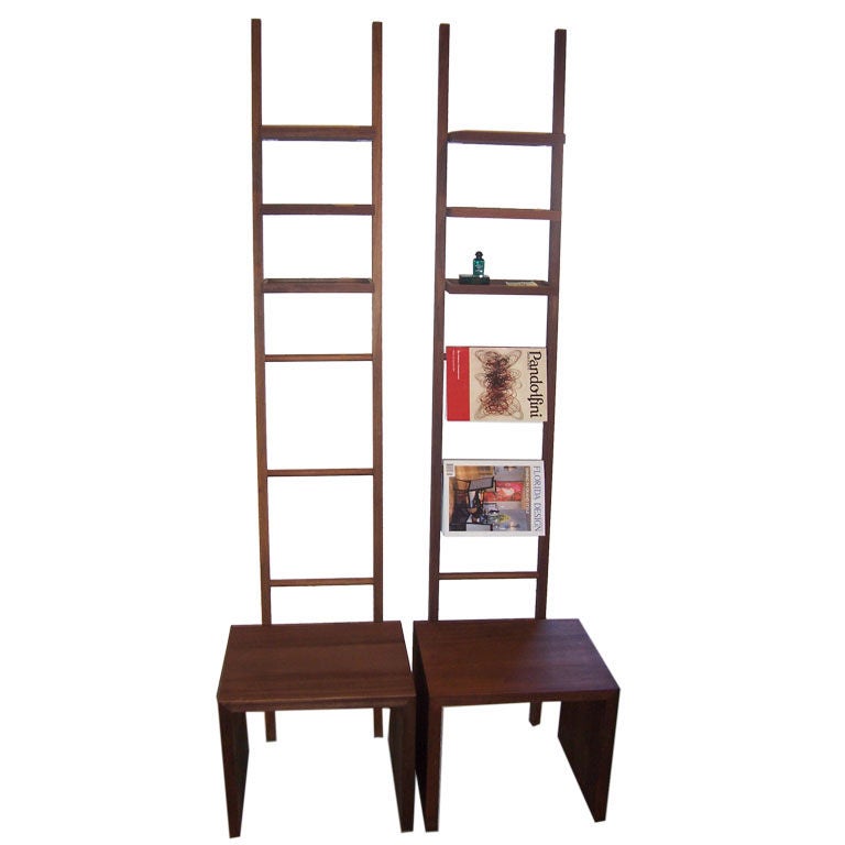 Philippe Starck Ladder Shelf and Stool for The Delano Hotel