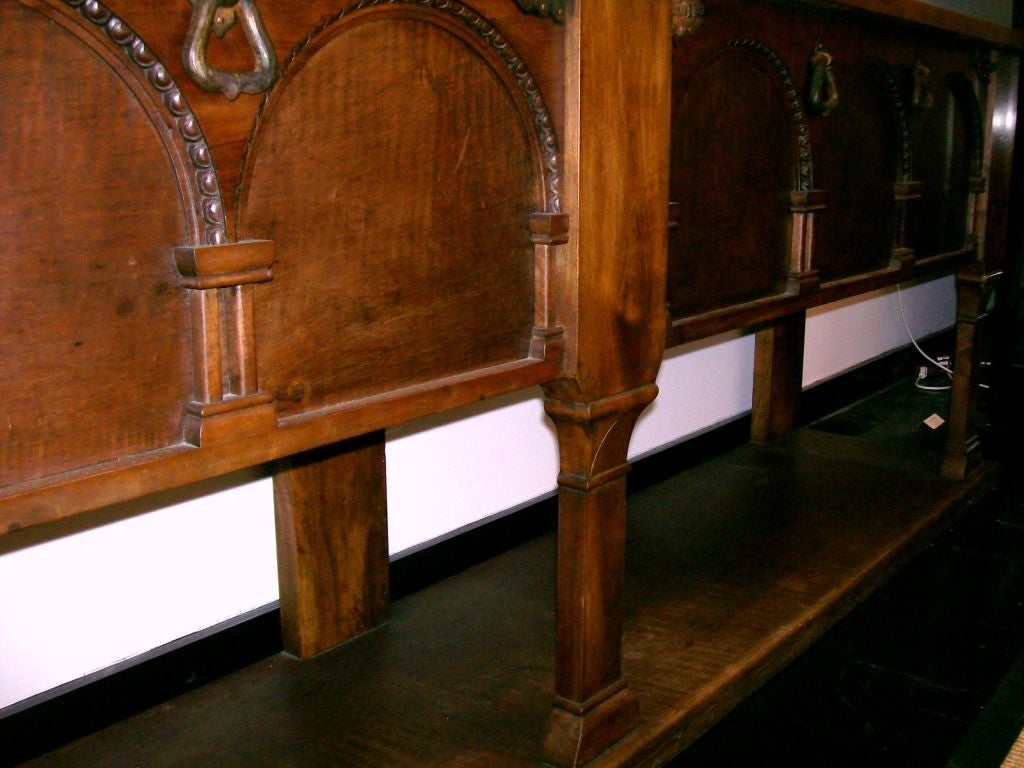 An Extra-long Spanish Credenza in Oak 2