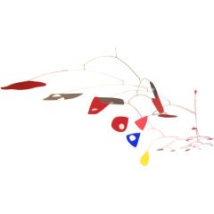 14 Foot Diameter Mobile in Painted Metal After Calder