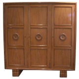 French Armoire in Cerused Oak