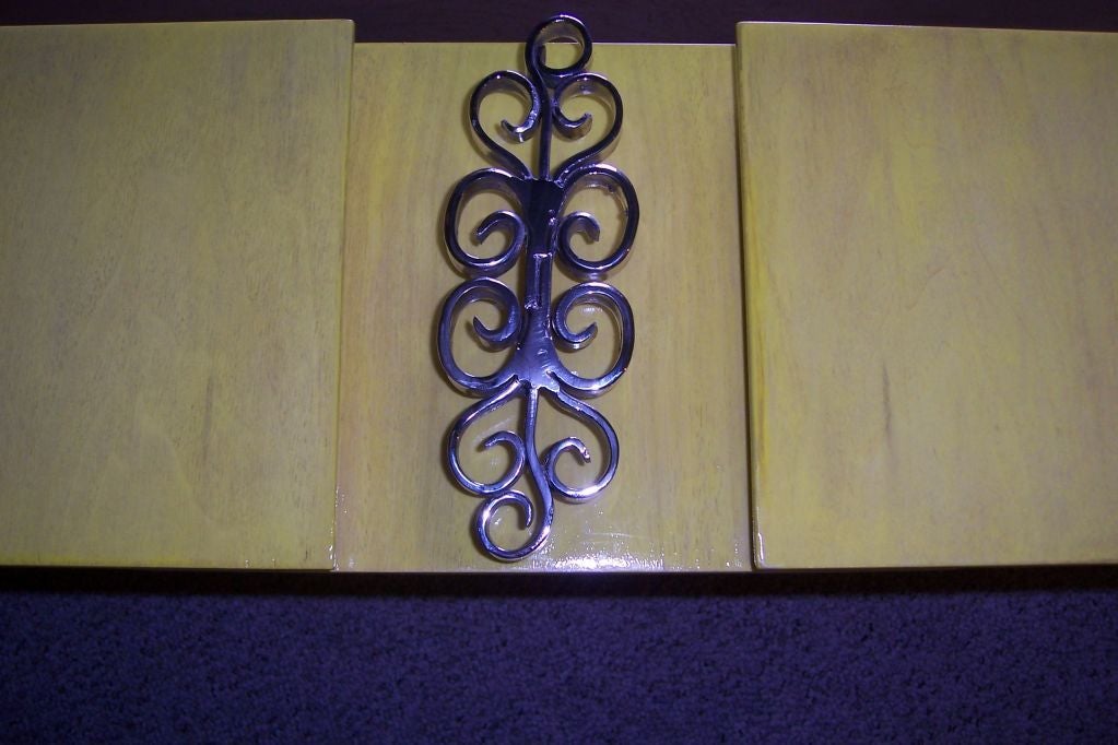 A Hi-Glam Canary Yellow Swedish Dresser