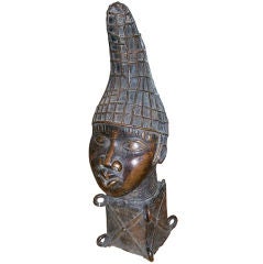 Bronze African Head
