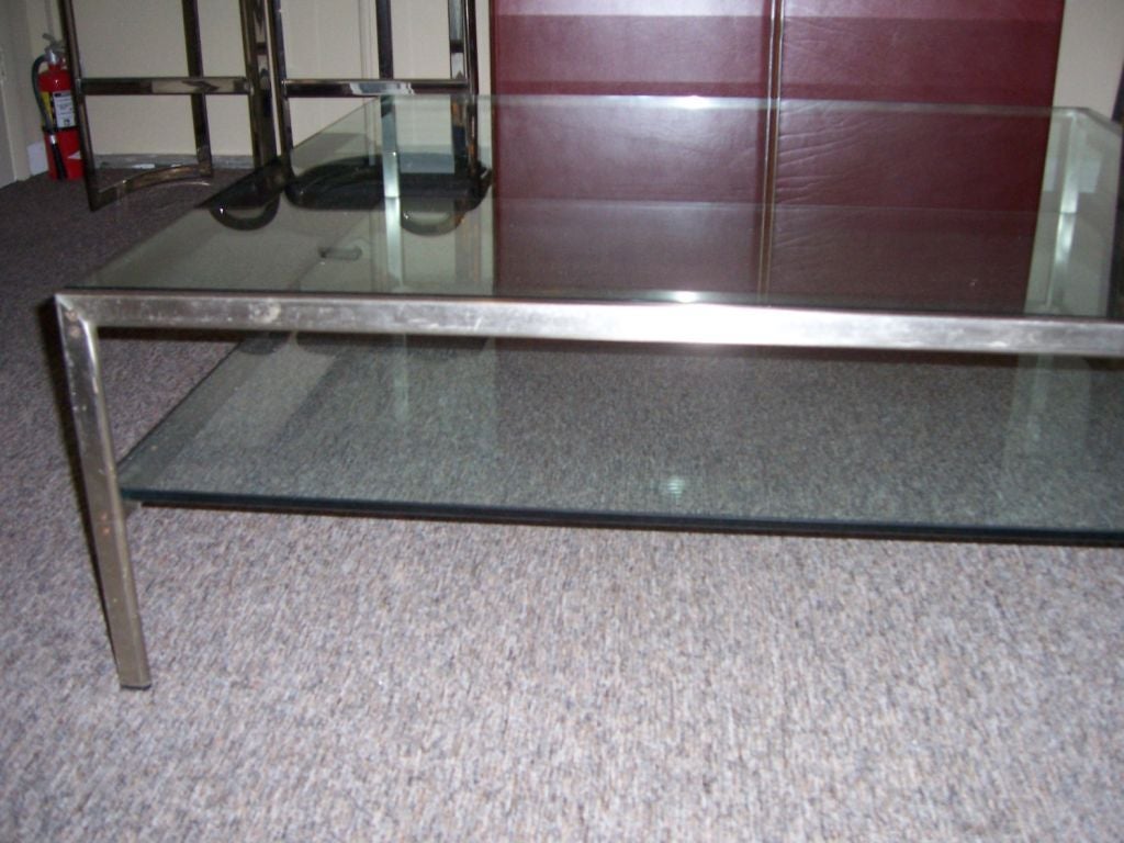 Magnificent Oversized Two-Tier Coffee Table