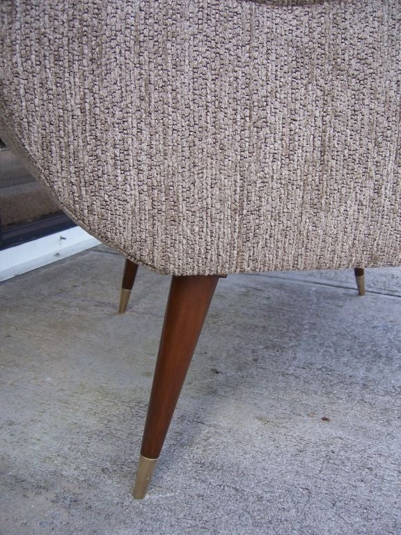 A Pair of  Italian Wingback Armchairs 1