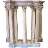 A Large Nine-Column Architectural Model in Gesso
