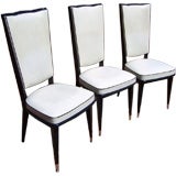 Set of Six (6) Art Deco Dining Chairs