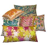 Six Pillows Designed by Emilio  Pucci