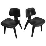 Pair of LCW Chairs by Charles and Ray Eames