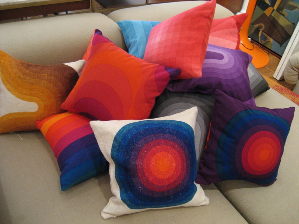 27 vintage Verner Panton Pillows by Mira X.