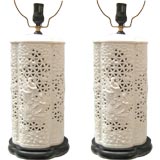 Pair of Porcelain Lamps